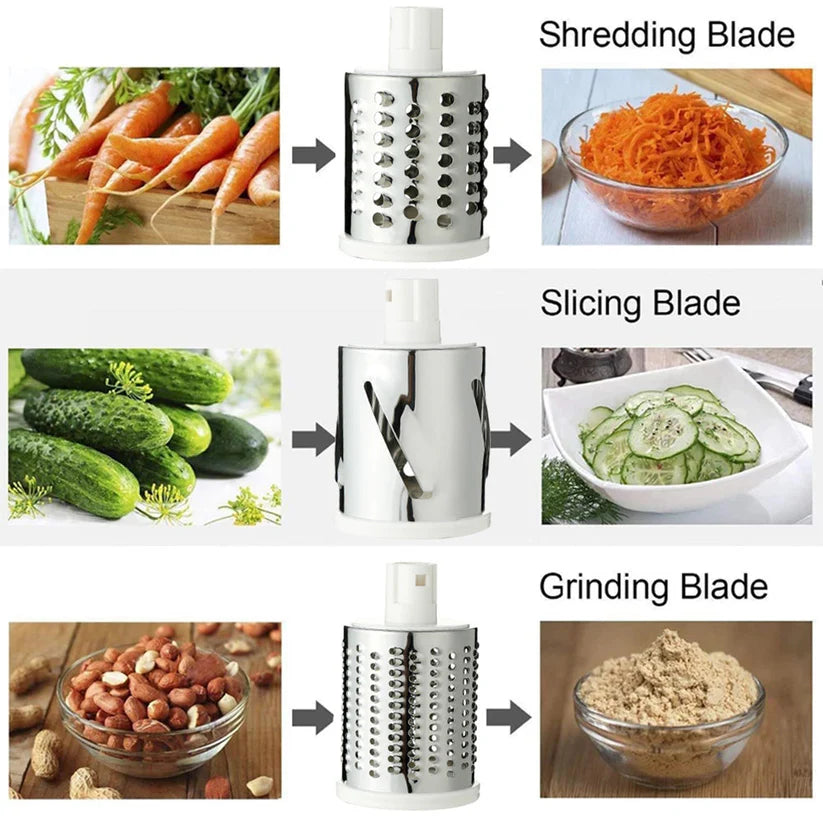 TABLE TOP DRUM GRATER