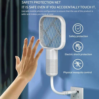 USB Portable Mini Mosquito Racket With UV Light