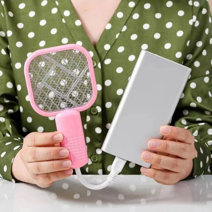 USB Portable Mini Mosquito Racket With UV Light