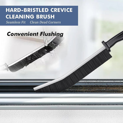 Set of 2 Gap Cleaning Brushes – Hard Bristle Crevice & Grout Brush