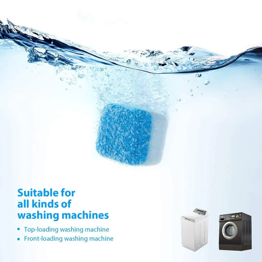 Washing Machine Cleaning Tablets – 12 Tablets Pack
